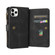 Skin Feel PU + TPU Horizontal Flip Leather Case with Holder & 15 Cards Slot & Wallet & Zipper Pocket & Lanyard iPhone 11 Pro Max - Black