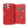 Skin Feel PU + TPU Horizontal Flip Leather Case with Holder & 15 Cards Slot & Wallet & Zipper Pocket & Lanyard iPhone 11 Pro Max - Red