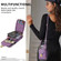 iPhone 11 Pro Max Zipper Hardware Card Wallet Phone Case - Purple