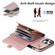 iPhone 11 Pro Max RFID Card Slot Phone Case with Long Lanyard - Rose Gold