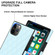 iPhone 11 Pro Max Elegant Rhombic Pattern Microfiber Leather +TPU Shockproof Case with Crossbody Strap Chain  - Blue