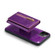 iPhone 11 Pro Max DG.MING M3 Series Glitter Powder Card Bag Leather Case - Dark Purple