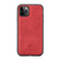 DG.MING M1 Series 3-Fold Multi Card Wallet  Back Cover Shockproof Case with Holder Function iPhone 11 Pro Max - Red