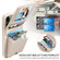 iPhone 11 Pro Max Crossbody Lanyard Zipper Wallet Leather Phone Case - Beige