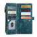 iPhone 11 Pro Max CaseMe-C30 PU + TPU Multifunctional Horizontal Flip Leather Case with Holder & Card Slot & Wallet & Zipper Pocket  - Blue