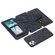 iPhone 11 Pro Max Detachable Frosted Magnetic Horizontal Flip Leather Case with Card Slots & Holder & Zipper Wallet & Photo Frame  - Black Blue