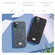 iPhone 11 Pro Max Mutural TPU + PC + Diamond Cloth Protective Case - Silver