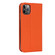 iPhone 11 Pro Max Litchi Genuine Leather Phone Case  - Orange