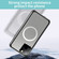 iPhone 11 Pro Max 360 Full Body Magnetic Frosted Magsafe Phone Case - Silver