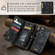 iPhone 11 Pro Max CaseMe-008 Detachable Multifunctional Horizontal Flip Leather Case with Card Slot & Holder & Zipper Wallet & Photo Frame  - Black