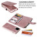 iPhone 11 Pro Multifunctional Retro Detachable Magnetic Horizontal Flip Leather Case with Card Slots & Holder & Wallet & Photo Frame - Rose Gold