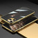 iPhone 11 Pro Max Carbon Brazed Stainless Steel Ultra Thin Protective Phone Case  - Gold