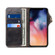 iPhone 11 Pro Max Denior Oil Wax Cowhide Magnetic Button Horizontal Flip Leather Case with Card Slots & Wallet - Black