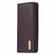 iPhone 11 Pro Max 2 in 1 Detachable Magnetic Horizontal Flip Genuine Leather Case with Holder & Card Slots & Wallet - Dark Brown