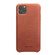 iPhone 11 Pro Max QIALINO Shockproof Cowhide Leather Protective Case - Light Brown