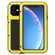 iPhone 11 Pro Max LOVE MEI Metal Shockproof Waterproof Dustproof Protective Case - Yellow