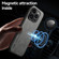 iPhone 15 Pro Max Skin Feel Magnetic Leather Back Phone Case - Light Grey