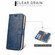 iPhone 11 Pro Crazy Horse Texture Detachable Magnetic Back Cover Horizontal Flip Leather Case with Holder & Card Slots & Photo Frame & Wallet  - Blue