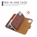 iPhone 11 Pro Crazy Horse Texture Detachable Magnetic Back Cover Horizontal Flip Leather Case with Holder & Card Slots & Photo Frame & Wallet  - Brown