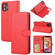 iPhone 11 Pro Cross Texture Detachable Leather Phone Case - Red