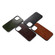 iPhone 11 Pro Genuine Leather Double Color Crazy Horse Phone Case  - Black