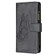 iPhone 11 Pro Flying Butterfly Embossing Pattern Zipper Horizontal Flip Leather Case with Holder & Card Slots & Wallet - Black