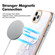iPhone 11 Pro Marble Pattern Dual-side IMD Magsafe TPU Phone Case - White 006