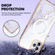 iPhone 11 Pro Marble Pattern Dual-side IMD Magsafe TPU Phone Case - White 006