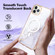 iPhone 11 Pro Marble Pattern Dual-side IMD Magsafe TPU Phone Case - White 006