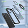 iPhone 11 Pro Rotating Ring Magnetic Holder Phone Case - Black