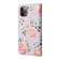 iPhone 11 Pro Bronzing Painting RFID Leather Case - Pastoral Rose