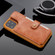 iPhone 11 Pro Buckle Zipper Shockproof Protective Case with Holder & Card Slots & Wallet & Lanyard & Photos Frame - Brown