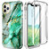 iPhone 11 Pro 360 Full Body Painted Phone Case  - Marble L12