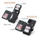 iPhone 11 Pro Buckle Zipper Shockproof Protective Case with Holder & Card Slots & Wallet & Lanyard & Photos Frames - Coffee