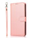 iPhone 11 Pro Calf Texture 2 in 1 Detachable Magnetic Back Cover Horizontal Flip Leather Case with Holder & Card Slots & Wallet & Photo Frame  - Rose Gold