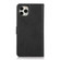 iPhone 11 Pro Calf Texture 2 in 1 Detachable Magnetic Back Cover Horizontal Flip Leather Case with Holder & Card Slots & Wallet & Photo Frame  - Black