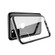 iPhone 11 Pro SULADA Shockproof Aviation Aluminum Metal Frame + Nano Glass + TPU Protective Case - Pink