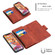 iPhone 11 Pro Skin Feel Detachable Magnetic Zipper Horizontal Flip PU Leather Case with Multi-Card Slots & Holder & Wallet & Photo Frame & Lanyard - Brown