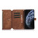 iPhone 11 Pro Dream 9-Card Wallet Zipper Bag Leather Phone Case - Brown