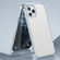 iPhone 11 Pro SULADA Luxury 3D Carbon Fiber Textured Shockproof Metal + TPU Frame Case  - Silver
