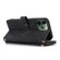 iPhone 11 Pro Dream 9-Card Wallet Zipper Bag Leather Phone Case - Black