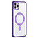 iPhone 11 Pro Skin Feel MagSafe Shockproof Phone Case with Holder - Purple