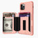 iPhone 11 Pro Zipper Wallet Card Bag PU Back Case  - Rose Gold