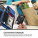 iPhone 11 Pro Zipper Wallet Card Bag PU Back Case  - Blue