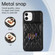 iPhone 11 Pro Card Slot Leather Phone Case - Black