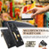 iPhone 11 Pro Zipper Wallet Bag PU Back Cover Shockrpoof Phone Case with Holder & Card Slots & Wallet  - Black