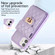 iPhone 11 Pro Card Slot Leather Phone Case - Purple