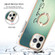 iPhone 11 Pro Electroplating Dual-side IMD Phone Case with Ring Holder - Smile