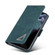 iPhone 11 Pro Forwenw Dual-side Buckle Leather Phone Case  - Dark Cyan
