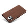 iPhone 11 Pro Forwenw F1 Series Matte Strong Magnetism Horizontal Flip Leather Case with Holder & Card Slots & Wallet & Photo Frame - Brown